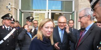 Meloni a Palermo “La mafia si può battere”