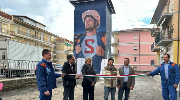 E-Distribuzione, la street art in campo per la sicurezza sul lavoro