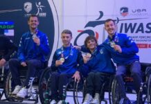 Azzurri del Fioretto d’oro, 11^ medaglia nella Cdm Paralimpica