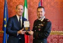 Il presidente Zaia incontra comandante Carabinieri Forestali del Veneto