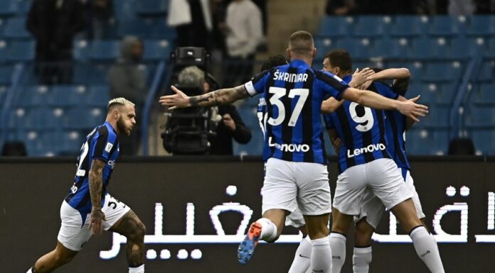 Supercoppa all’Inter, Milan battuto 3-0