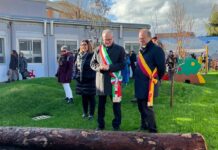 Roma, inaugurato il giardino del Nido “La Cometa”