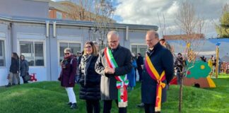 Roma, inaugurato il giardino del Nido “La Cometa”