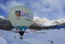 Turismo, a Cortina l’aerostato “Veneto, The Land of Venice”