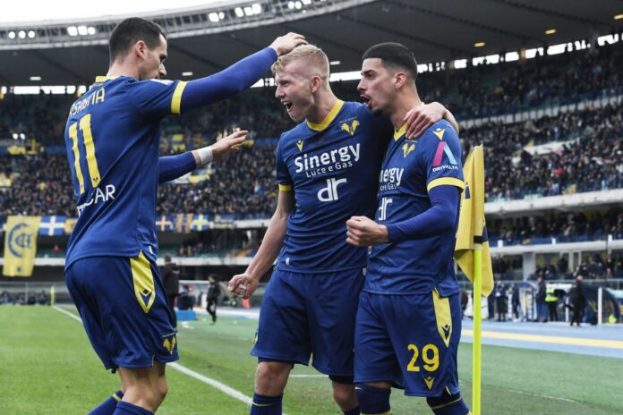 Hellas Verona-Lecce serie A