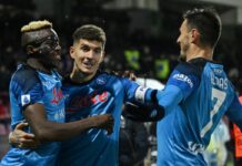 Il Napoli non si ferma, sconfitta anche la Salernitana