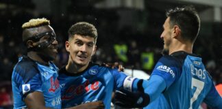 Il Napoli non si ferma, sconfitta anche la Salernitana