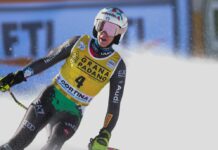 A Yule lo Slalom di Kitzbuehel, Bassino 3^ in SuperG Cortina