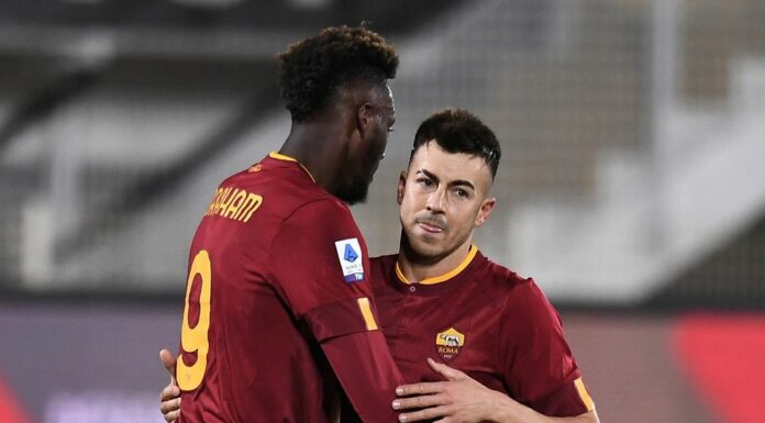Roma corsara con El Shaarawy e Abraham, battuto 2-0 lo Spezia