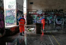 Piazzale Ungheria a Palermo si rifà il look, intervento di pulizia e decoro
