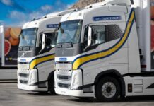 Volvo consegna 15 camion elettrici pesanti al gruppo Primafrio