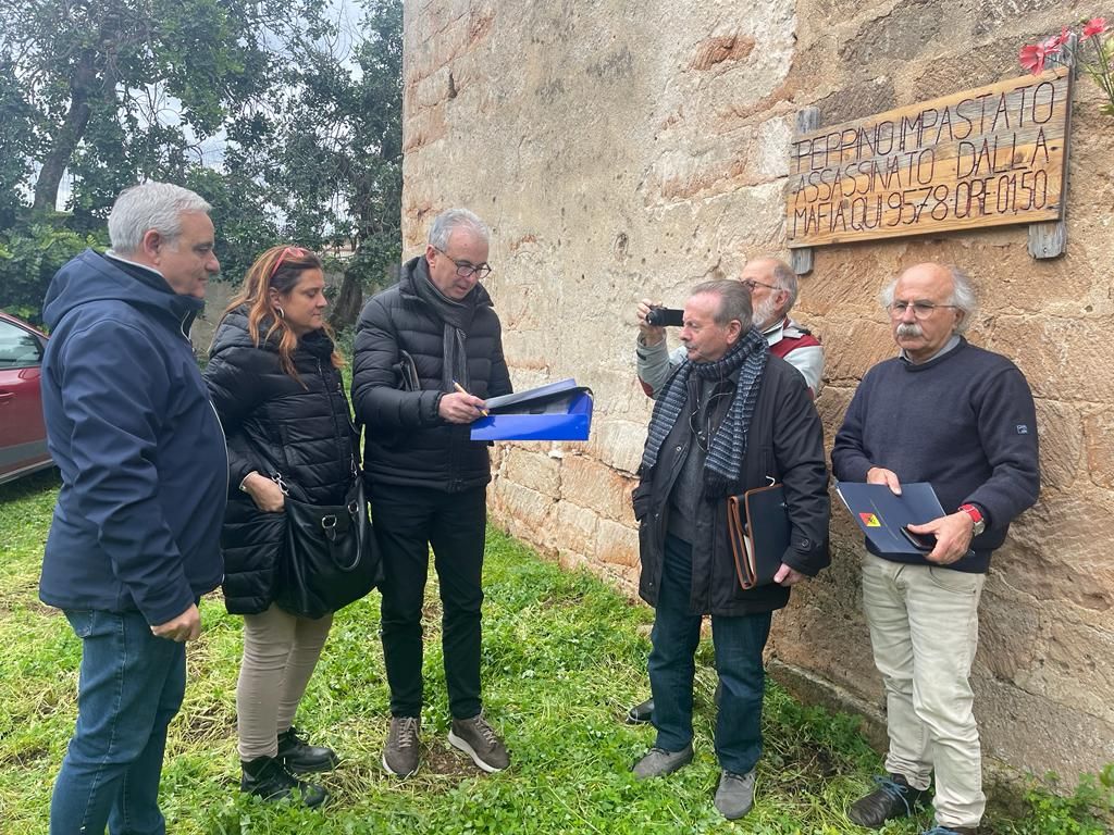 Al via i lavori di restauro del casolare Impastato a Cinisi Al via i lavori di restauro del casolare Impastato a Cinisi