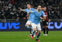 Poker Lazio all’Olimpico, Milan battuto 4-0