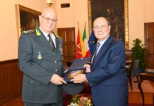 Schifani incontra il generale Lorusso della Guardia di Finanza