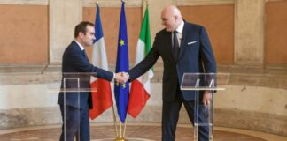 Da Italia e Francia impegno su sostegno all’Ucraina
