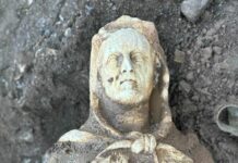 Roma, durante scavi trovata statua di Ercole nel Parco dell’Appia Antica
