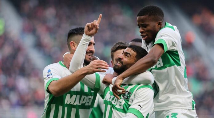 Crollo del Milan a San Siro, pokerissimo del Sassuolo