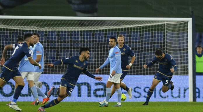 Lazio-Fiorentina 1-1, Gonzalez risponde a Casale
