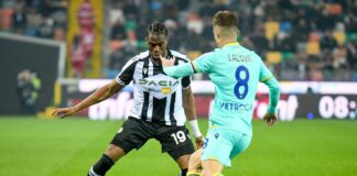 Si chiude sull’1-1 il posticipo fra Udinese e Verona