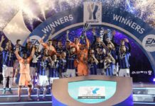 Supercoppa all’Inter, Milan battuto 3-0