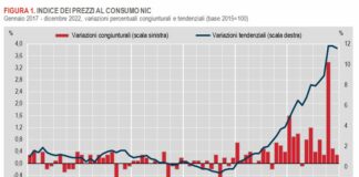 Nel 2022 inflazione +8,1%, l’incremento più ampio dal 1985