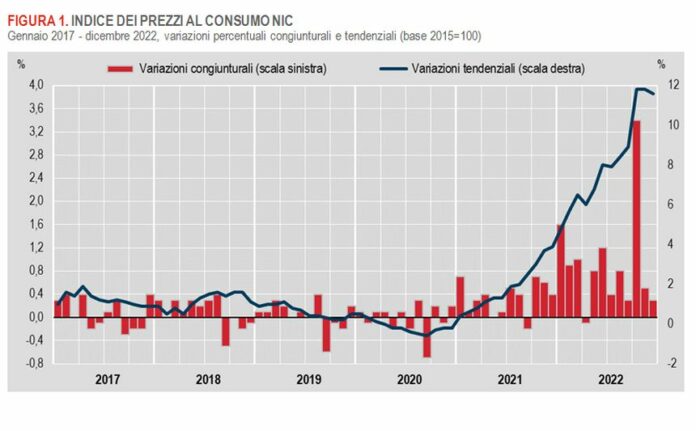 Istat inflazione
