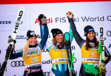 Discesa Cortina a Ilka Stuhec, Elena Curtoni terza