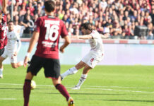 Il Milan vince 2-1 a Salerno con i gol di Leao e Tonali