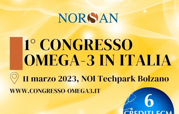 L’11 marzo il primo Congresso in Italia sugli acidi grassi omega-3