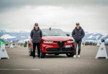 Bottas e Guanyu alla guida dell’Alfa Romeo Tonale plug-in hybrid Q4