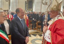 Festa di Sant’Agata, Schifani al solenne pontificale in cattedrale a Catania