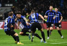 L’Inter vince il derby 1-0, il Milan perde ancora