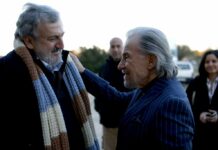 Emiliano incontra a Bari Harvey Keitel sul set di Paradox Effect