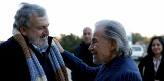 Emiliano incontra a Bari Harvey Keitel sul set di Paradox Effect