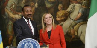 Italia-Etiopia, Meloni “Rafforzare legame con un partenariato paritario”