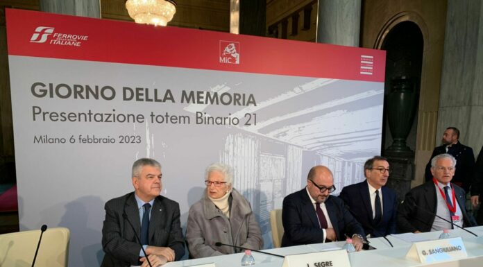 Shoah, alla Stazione Centrale di Milano un totem per non dimenticare