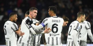 Tris della Juve a Salerno, doppietta di Vlahovic