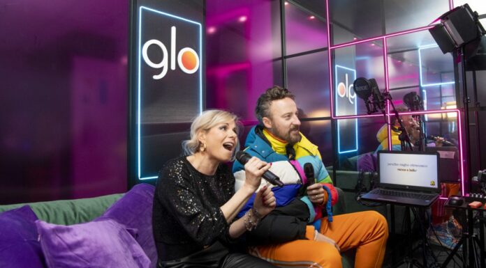 glo porta la musica per le strade di Sanremo con Francesco Facchinetti