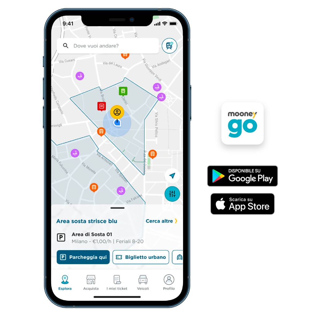 L’app di mobilità myCicero diventa MooneyGo