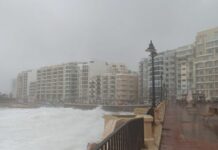 Malta e Gozo flagellati dalla violenta tempesta Helios