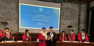 Laurea honoris causa per Profumo (Leonardo) dalla Federico II di Napoli