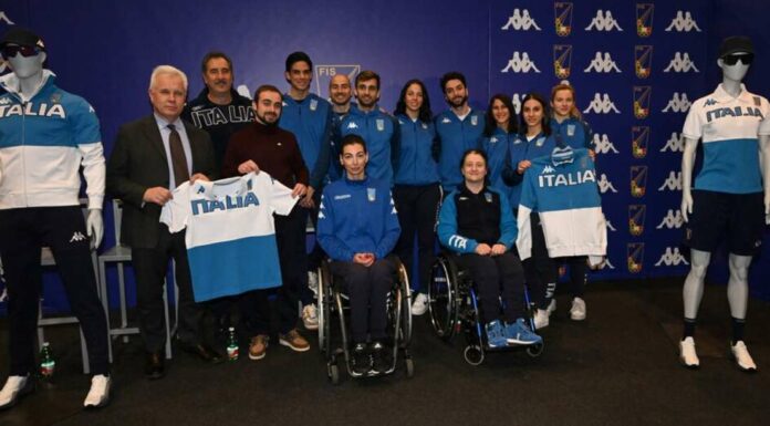 Nuova maglia azzurra presentata da Kappa e Federscherma