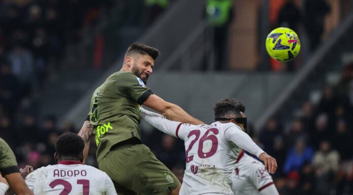 Il Milan ritrova la vittoria, Torino battuto per 1-0