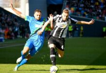 Gol e spettacolo, finisce 2-2 tra Udinese e Sassuolo