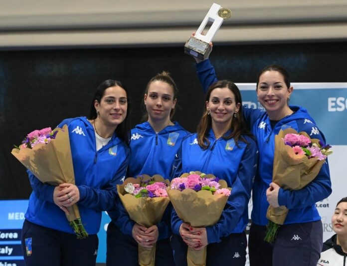BARCELONA, WORLD CUP EPEE WOMEN
IN PHOTO: ITALY
PHOTO BY EVA PAVÍA #BIZZITEAM