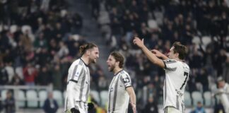 La Juve batte la Fiorentina 1-0, decide un gol di Rabiot