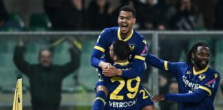 Al Verona lo scontro salvezza, Salernitana battuta 1-0