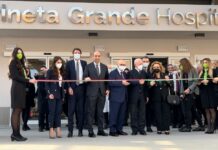 Campania, inaugurato il primo ampliamento del Pineta Grande Hospital