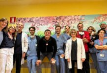 Javier Zanetti visita Cardiochirurgia pediatrica al Policlinico San Donato