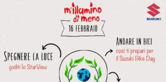 Suzuki spegne le luci per “M’illumino di meno” 2023